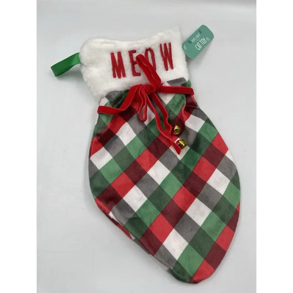 NEW “Meow” Christmas Stocking